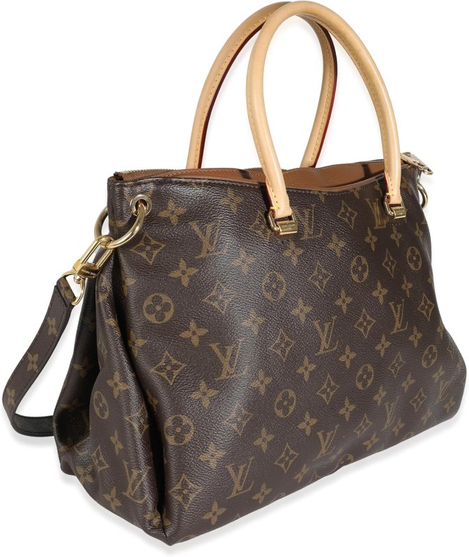 LOUIS VUITTON PRE-LOVED HAVANE MONOGRAM CANVAS PALLAS MM