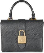LOUIS VUITTON PRE-LOVED BLACK EPI LOCKY BB