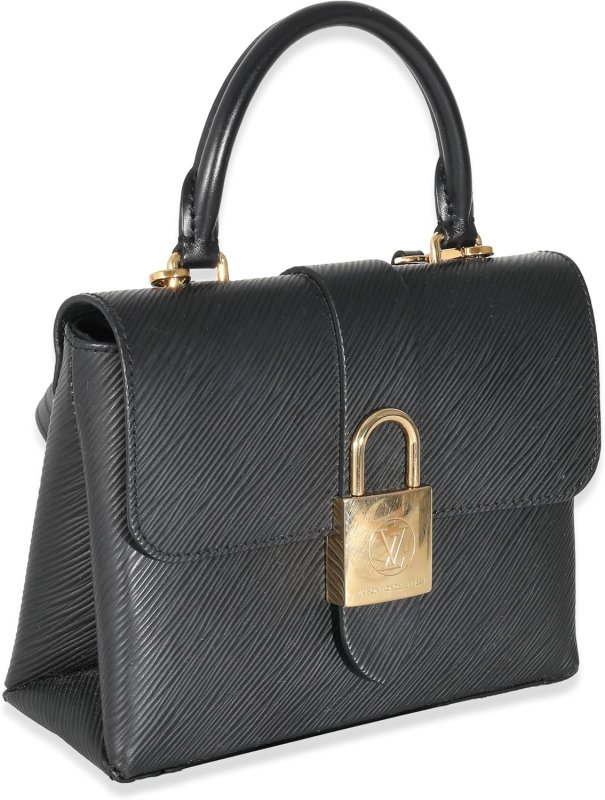 LOUIS VUITTON PRE-LOVED BLACK EPI LOCKY BB