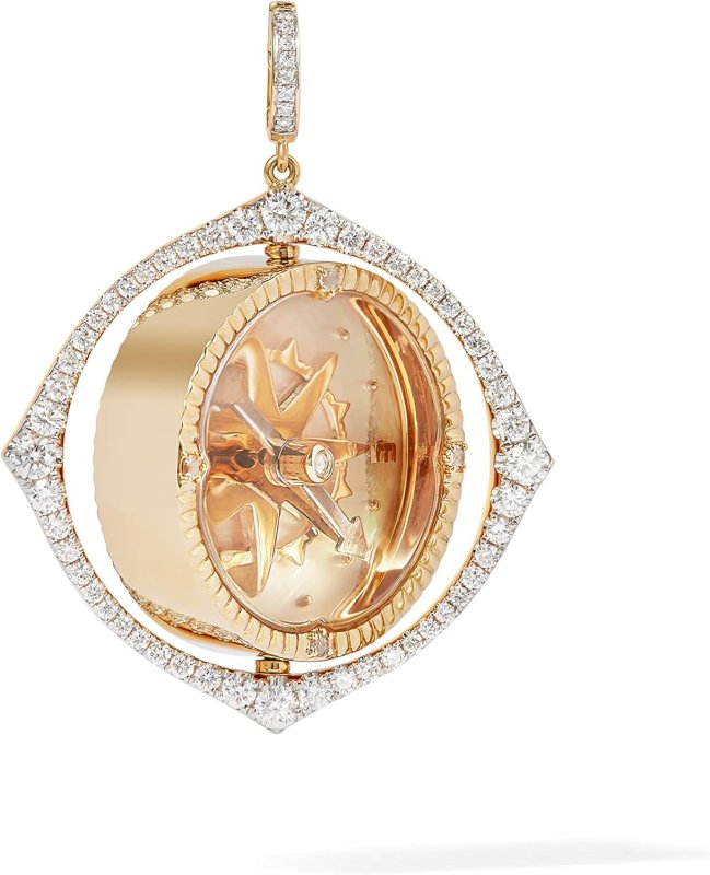 ANNOUSHKA B0BP2ZJLQZ GOLD CHARM NECKLACE