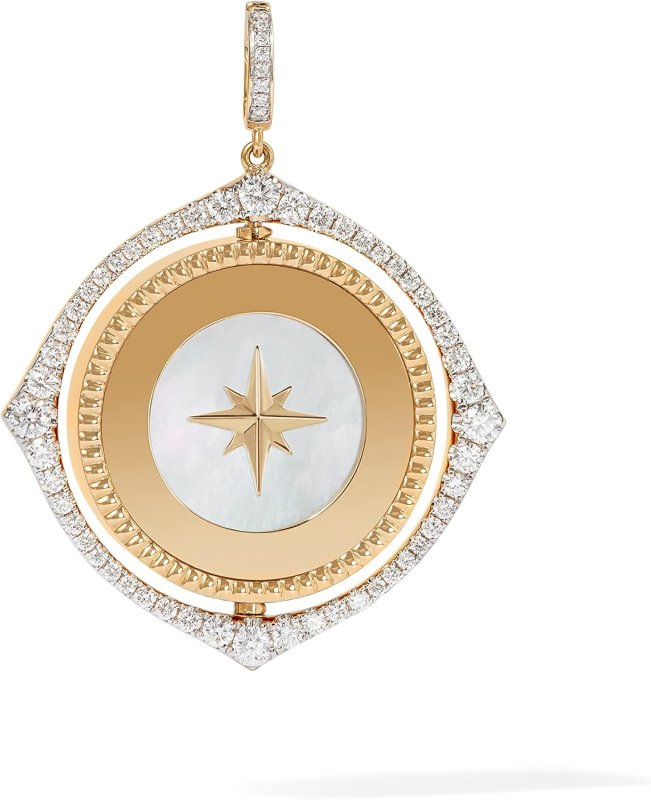 ANNOUSHKA B0BP2ZJLQZ GOLD CHARM NECKLACE