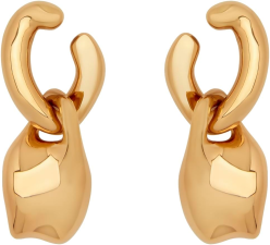 OSCAR DE LA RENTA O DOUBLE DROP EARRINGS
