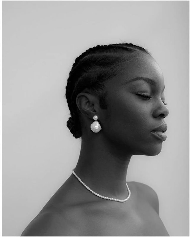 MATEO NEW YORK 4MM PEARL BEADED CHOKER