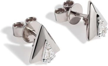 ANNOUSHKA FLIGHT DIAMOND ARROW STUD EARRINGS