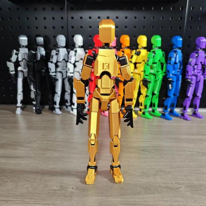 TITAN 13 3D PRINTED LUCKY ASSEMBLED DUMMY ACTION FIGURE