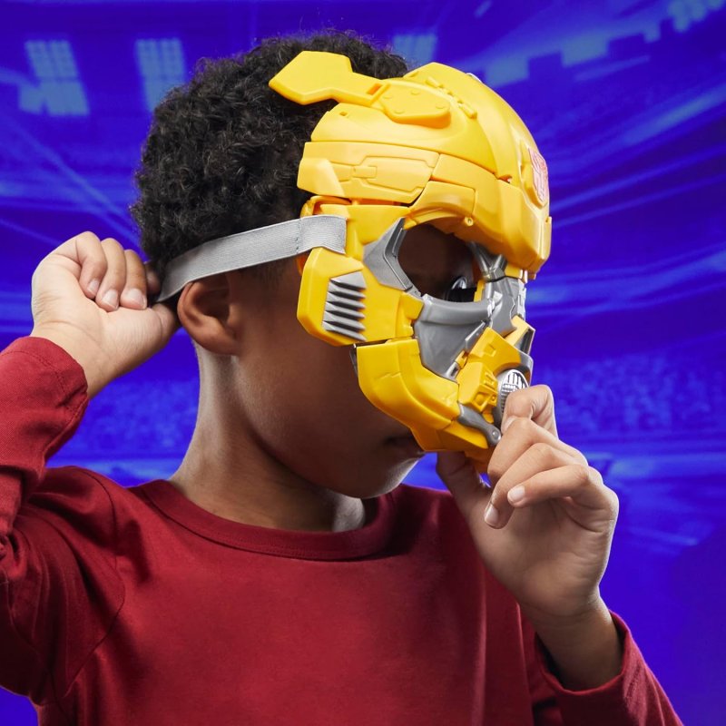 TRANSFORMERS ONE 2 IN 1 BUMBLEBEE B-127 9.8 INCH ROBOT ACTION FIGURE CONVERTS TO MASK INTERACTIVE TOYS FOR BOYS AND GIRLS AGES 6 AND UP