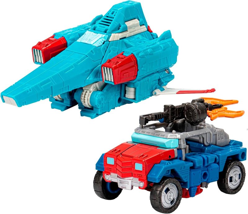 TRANSFORMERS LEGACY EVOLUTION VOYAGER SHOCKWAVE & DELUXE ORION PAX FIGURES 2-PACK FOR KIDS 8+