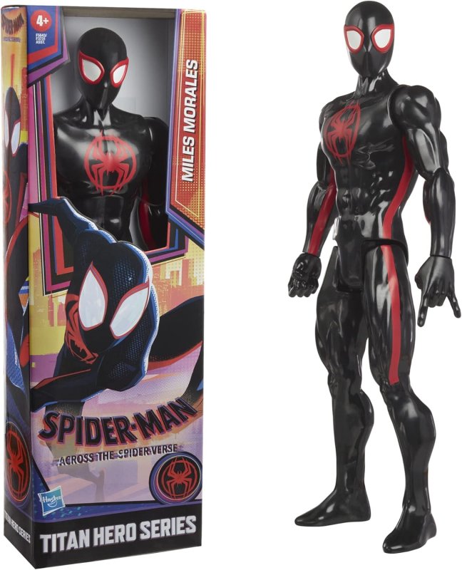MARVEL SPIDER-MAN MILES MORALES 12-INCH-SCALE ACROSS THE SPIDER-VERSE ACTION FIGURE FOR AGES 4+