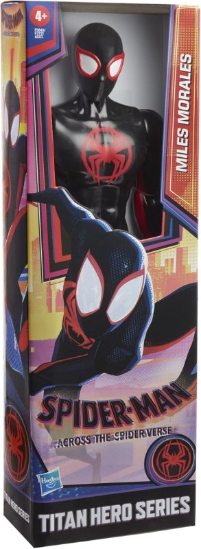 MARVEL SPIDER-MAN MILES MORALES 12-INCH-SCALE ACROSS THE SPIDER-VERSE ACTION FIGURE FOR AGES 4+