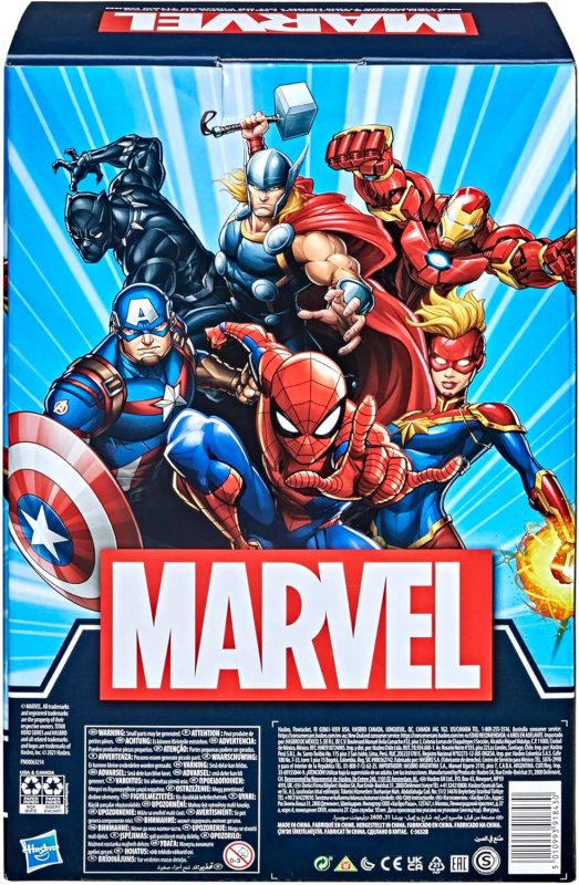 MARVEL TITAN HERO SERIES 6-PACK ACTION FIGURES 12-INCH TOYS MARVEL COMICS KIDS 4+