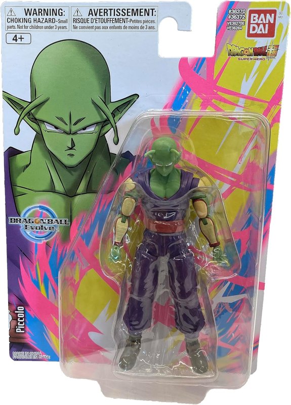 DRAGON BALL SUPER EVOLVE SUPER HERO 5 INCH PICCOLO ACTION FIGURE