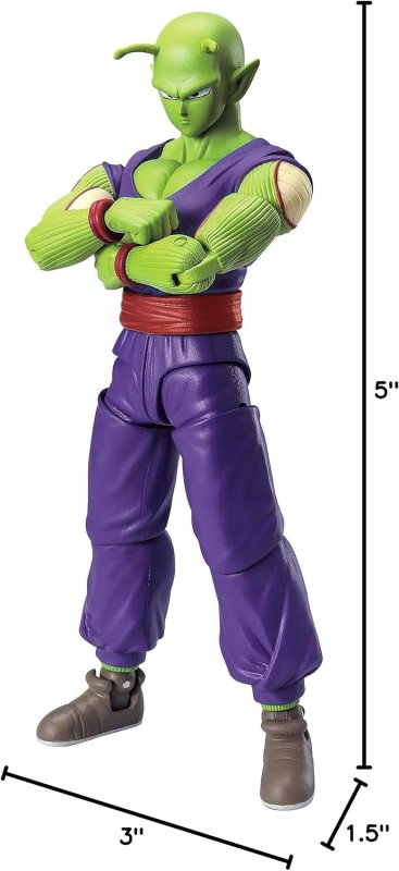 DRAGON BALL SUPER EVOLVE SUPER HERO 5 INCH PICCOLO ACTION FIGURE
