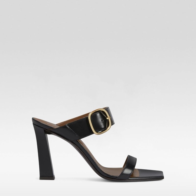 GIUSEPPE ZANOTTI 4.5 BLACK HIGH HEEL SHOES