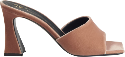GIUSEPPE ZANOTTI 10 BROWN HIGH-TOP SNEAKERS