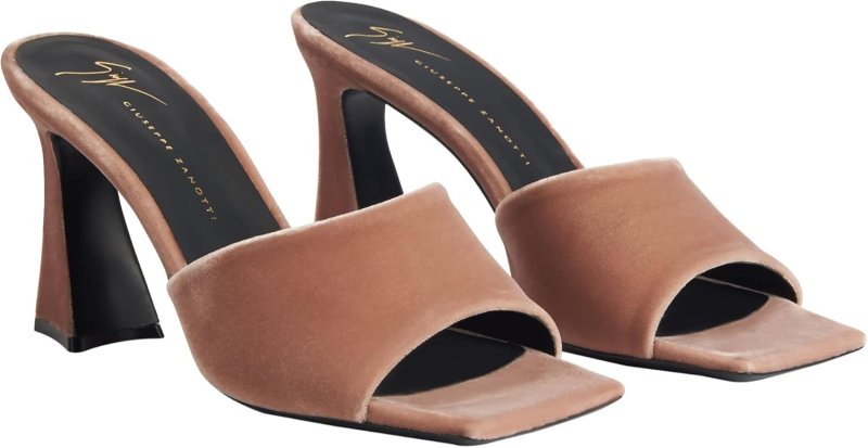 GIUSEPPE ZANOTTI 10 BROWN HIGH-TOP SNEAKERS