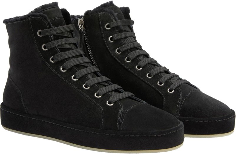 GIUSEPPE ZANOTTI 12 BROWN MEN'S LEATHER SNEAKERS