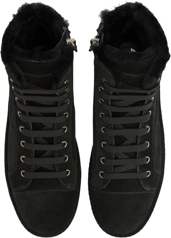 GIUSEPPE ZANOTTI 12 BROWN MEN'S LEATHER SNEAKERS