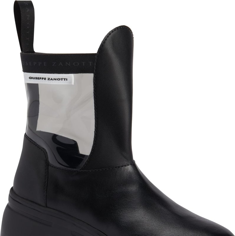 GIUSEPPE ZANOTTI 9 BLACK HIGH-TOP SNEAKERS