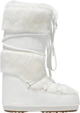 MOON BOOT 10-11.5 WOMEN 9-10.5 MEN OPTICAL WHITE SNOW BOOTS