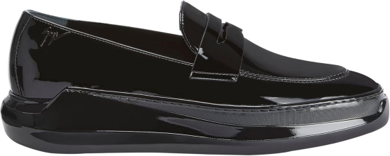 GIUSEPPE ZANOTTI 12 BLACK WOMEN'S HIGH-TOP SNEAKERS