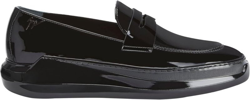 GIUSEPPE ZANOTTI 12 BLACK WOMEN'S HIGH-TOP SNEAKERS