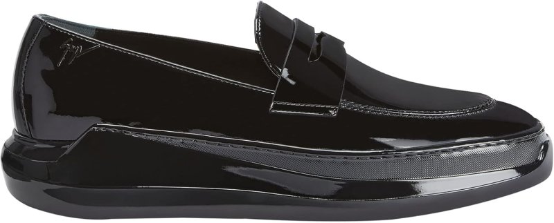 GIUSEPPE ZANOTTI 12 BLACK WOMEN'S HIGH-TOP SNEAKERS