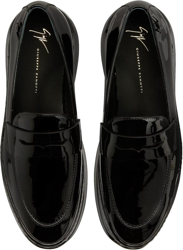 GIUSEPPE ZANOTTI 12 BLACK WOMEN'S HIGH-TOP SNEAKERS