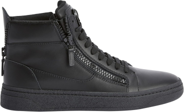 GIUSEPPE ZANOTTI 8 BLACK SHOES FOR MEN