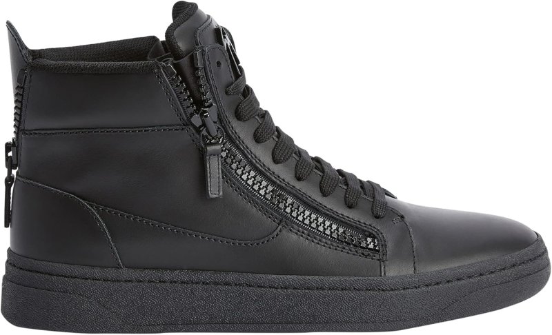 GIUSEPPE ZANOTTI 8 BLACK SHOES FOR MEN