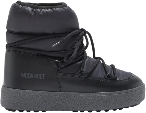 MOON BOOT 6 WOMEN 5 MEN BLACK WATERPROOF SNOW BOOTS