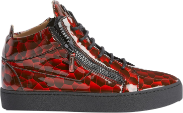 GIUSEPPE ZANOTTI 8 RED HIGH HEEL PUMPS FOR WOMEN