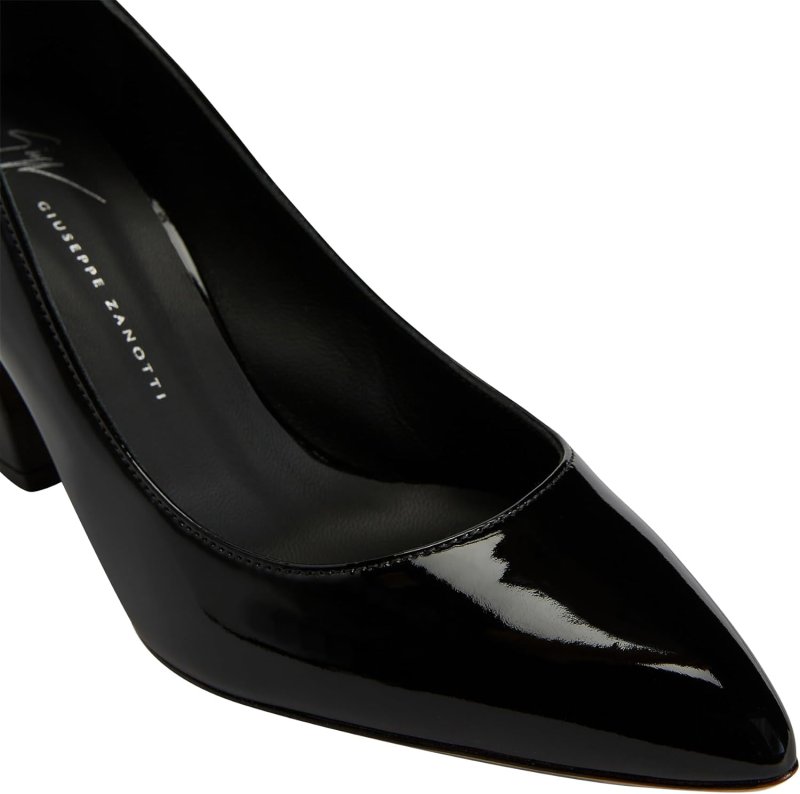 GIUSEPPE ZANOTTI 6 BLACK HIGH TOP SNEAKERS