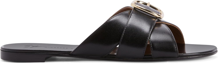 GIUSEPPE ZANOTTI 6.5 BLACK HIGH HEEL SHOES