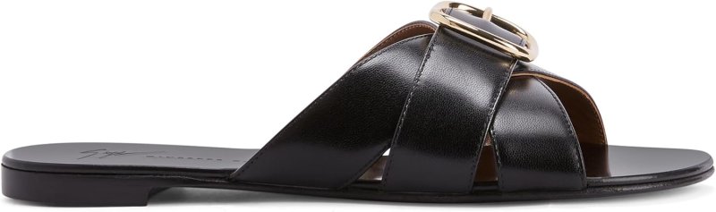 GIUSEPPE ZANOTTI 6.5 BLACK HIGH HEEL SHOES