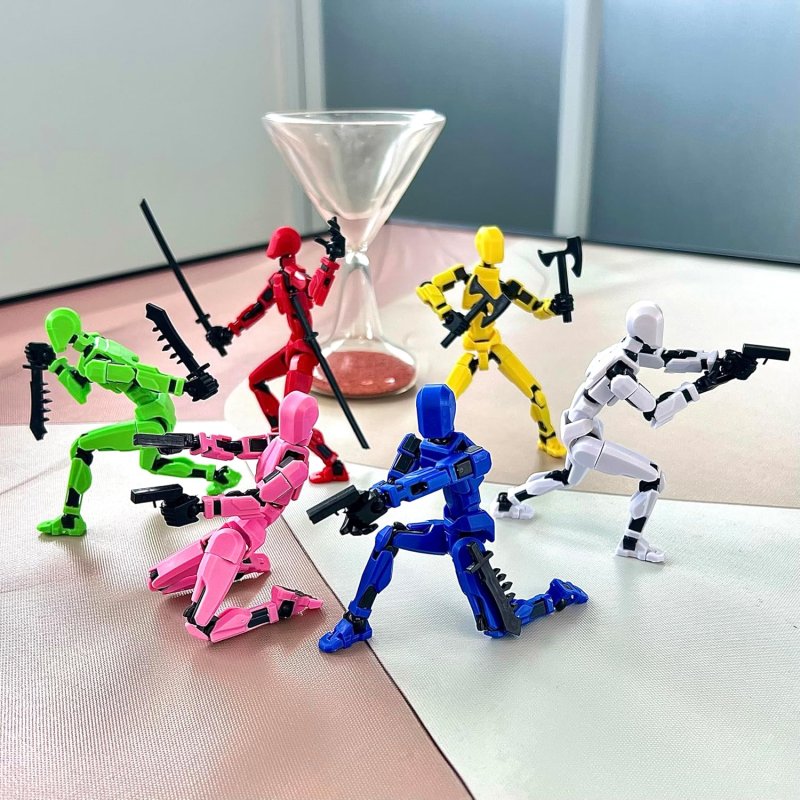 T13 ACTION FIGURE DUMMY 13 3D PRINTED TOY GIFTS FOR KIDS ROBOT 13 FULL BODY MECHANICAL DOLL CHRISTMAS BIRTHDAY GIFT FOR BOYS GIRLS