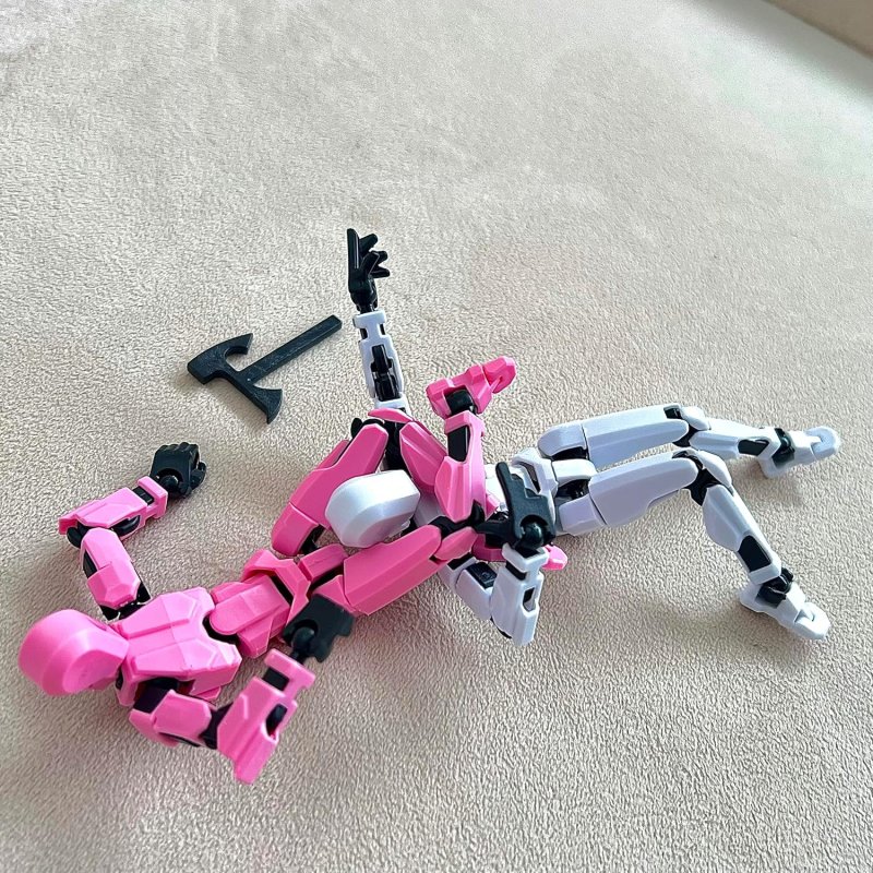 T13 ACTION FIGURE DUMMY 13 3D PRINTED TOY GIFTS FOR KIDS ROBOT 13 FULL BODY MECHANICAL DOLL CHRISTMAS BIRTHDAY GIFT FOR BOYS GIRLS