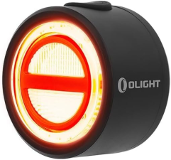 OLIGHT BS 100 BIKE TAIL LIGHT 100 LUMENS 260 DEGREE VISIBILITY BICYLE REAR LIGHTS 1000M VIEWABLE RANGE TYPE-C RECHARGEABLE BREAK SENSING TAILLIGHTS IPX6 WATERPROOF FOR ROAD AND URBAN CYCLISTS.