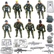 GUAISHOU ARMY MEN SOLDIERS TOYS 8 PACK MILITARY ACTION FIGURES REALISTIC ACCESSORIES SET