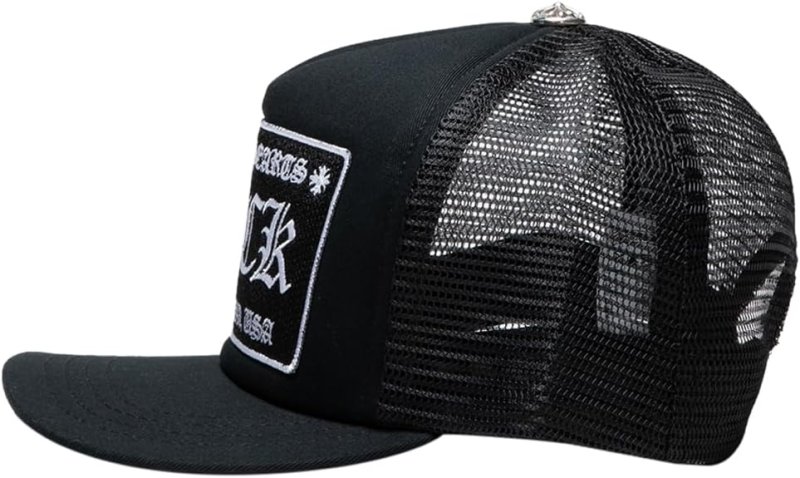 CHROME HEARTS PRE-LOVED FUCK PATCH TRUCKER HAT