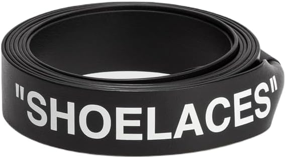 OFF WHITE MEN'S SHOELACES BELT H25