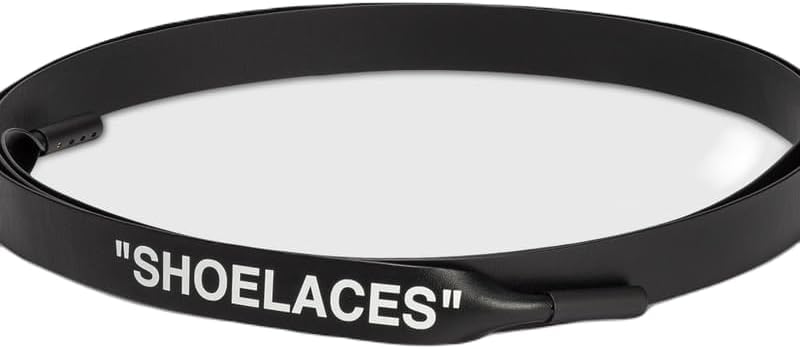 OFF WHITE MEN'S SHOELACES BELT H25
