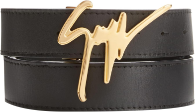 GIUSEPPE ZANOTTI LEATHER BELT