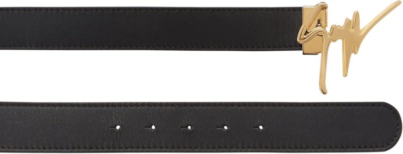 GIUSEPPE ZANOTTI LEATHER BELT