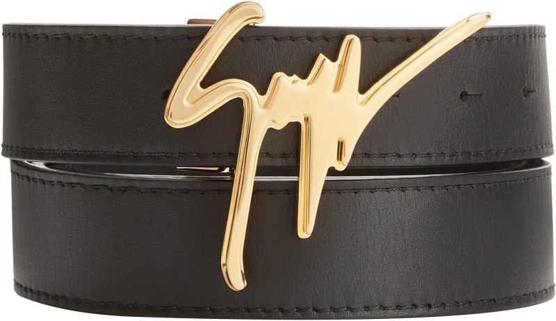 GIUSEPPE ZANOTTI LEATHER BELT