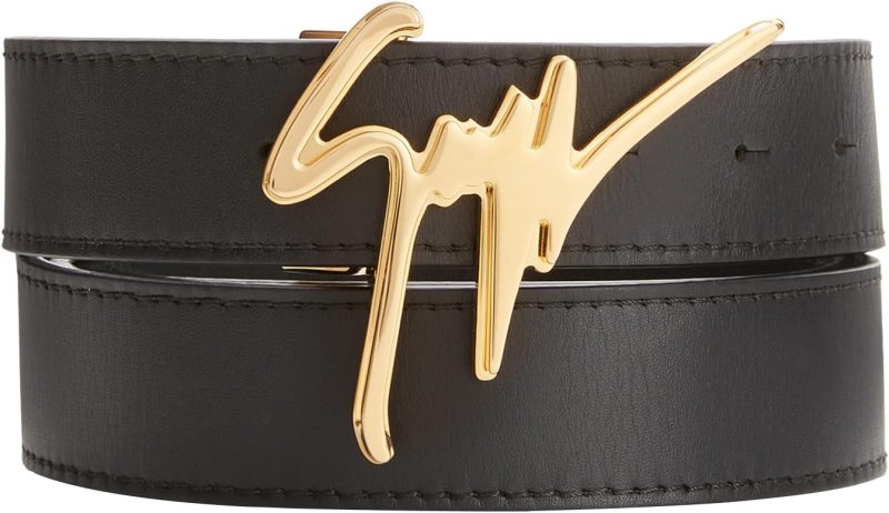 GIUSEPPE ZANOTTI LEATHER BELT