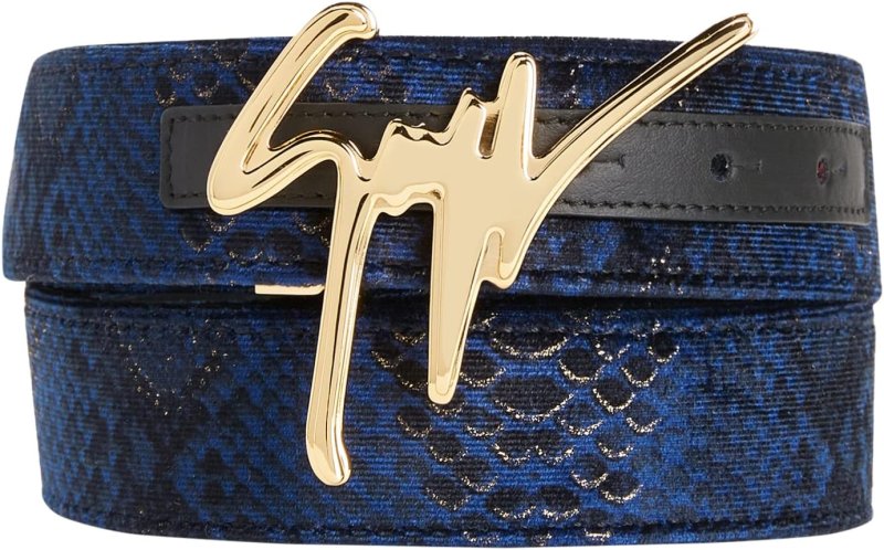GIUSEPPE ZANOTTI GIUSEPPE REPTILE-PRINT BELT