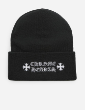 CHROME HEARTS PRE-LOVED CH LOGO WATCHCAP BEANIE