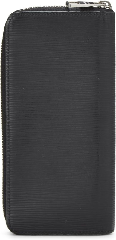 LOUIS VUITTON PRE-LOVED BLACK EPI ZIPPY VERTICAL WALLET, BLACK