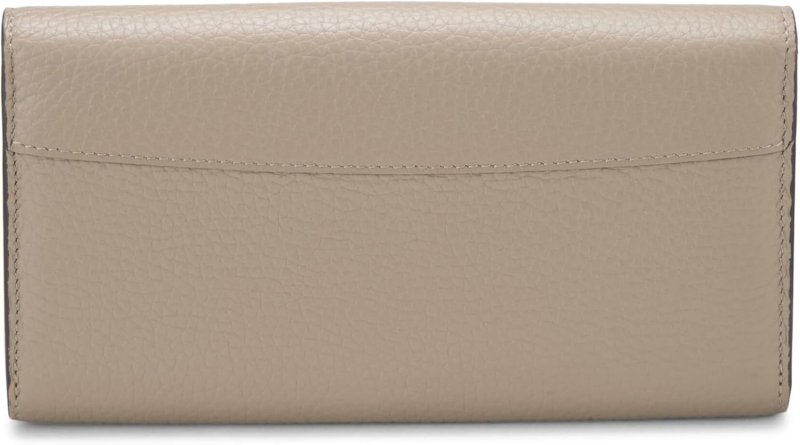 LOUIS VUITTON PRE-LOVED BEIGE TAURILLON LEATHER CAPUCINES WALLET, BEIGE
