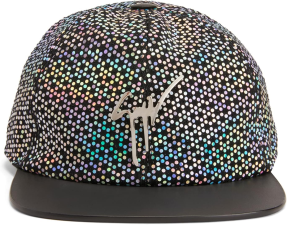 GIUSEPPE ZANOTTI COHEN LAMINATED HAT